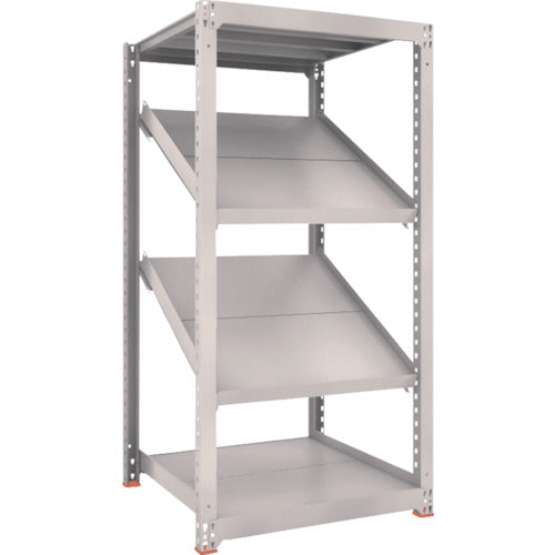 TRUSCO スチールラック M3型中量棚 900X921XH1800 4段 傾斜2段