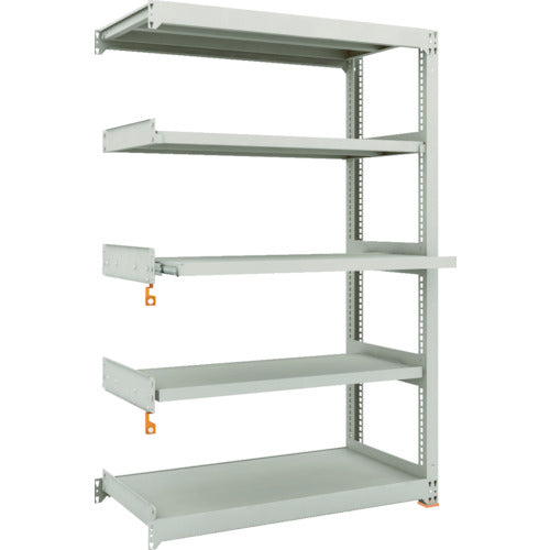 TRUSCO スチールラック M3型中量棚 1200X571XH1800 5段うちスライド2段 連結