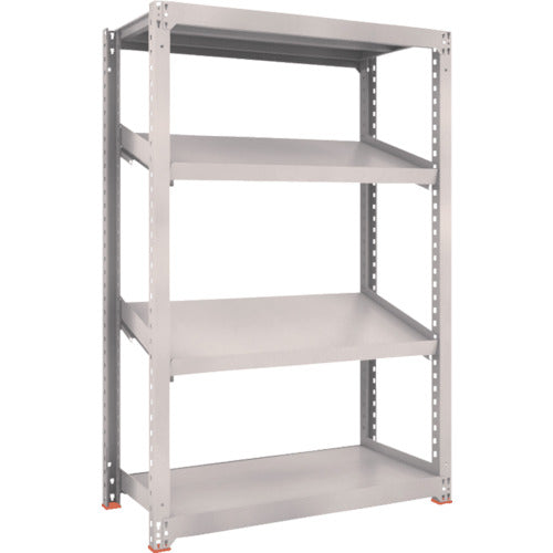 TRUSCO スチールラック M3型中量棚 1200X571XH1800 4段 傾斜2段