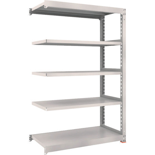 TRUSCO M3型中量棚 1200X721XH1800 7段 連結 免震樹脂ベース付 ネオグレー