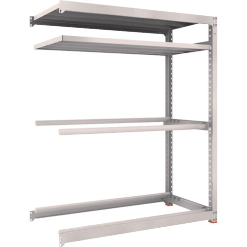 TRUSCO スチールラック M3型中量棚 1500X721XH1800 棚板2段+タイヤ2段 連結