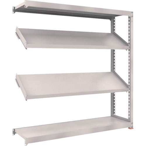 TRUSCO スチールラック M3型中量棚 1800X471XH1800 4段 傾斜2段 連結