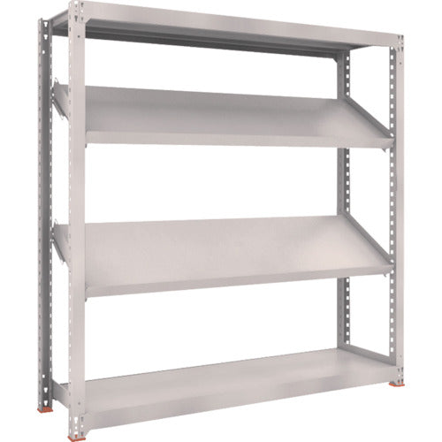 TRUSCO スチールラック M3型中量棚 1800X471XH1800 4段 傾斜2段