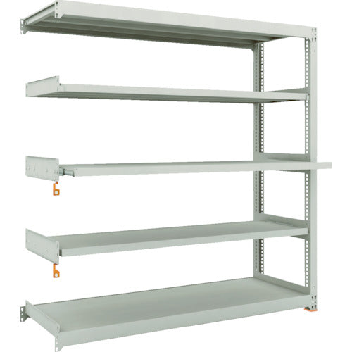 TRUSCO スチールラック M3型中量棚 1800X571XH1800 5段うちスライド2段 連結