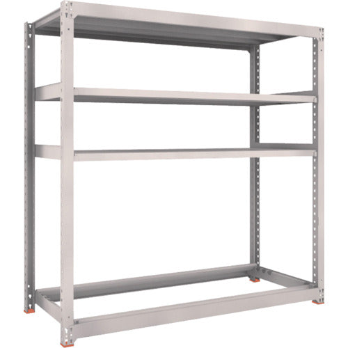 TRUSCO スチールラック M3型中量棚 1800X721XH1800 棚板3段+タイヤ1段