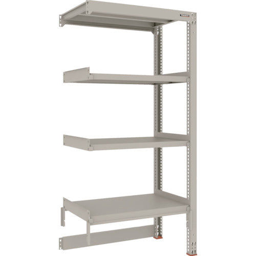 TRUSCO スチールラック M3型中量棚 台車天板収納型 W900XD571XH1800 4段 連結