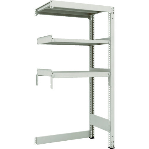 TRUSCO スチールラック M3型中量棚 下段開放型 W900XD571XH1800 3段 連結