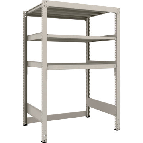 TRUSCO スチールラック M3型中量棚 下段開放型 H1800XW1200XD921 3段 単体