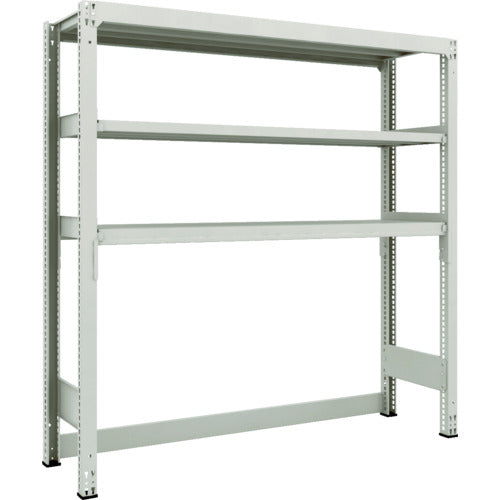 TRUSCO スチールラック M3型中量棚 下段開放型 W1500XD471XH1800 3段 単体