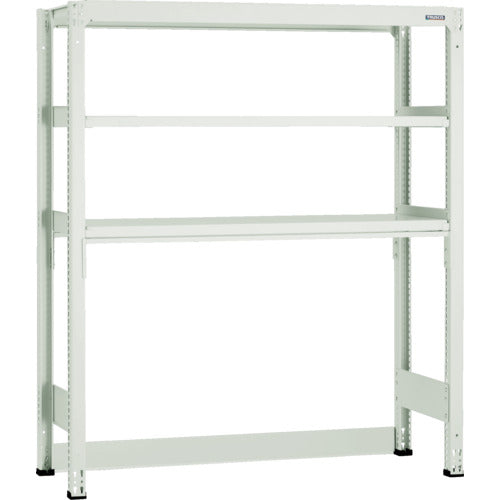 TRUSCO スチールラック M3型中量棚 下段開放型 W1500XD571XH1800 3段 単体