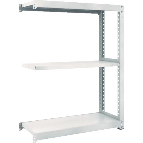 TRUSCO スチールラック M5型中量棚 1200X721XH1500 3段 連結 ネオグレー