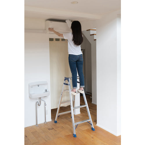 PiCa ステップ幅広 はしご兼用脚立 MCX型