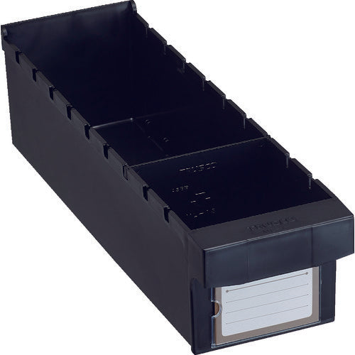 TRUSCO パーツケース WUW型 バンラックケースL型引出 導電タイプ 内寸111×418×H108