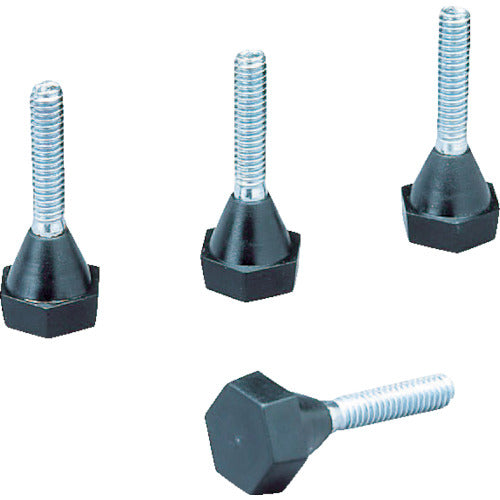 IRIS 540013 メタルラックミニ用アジャスター 4個セット