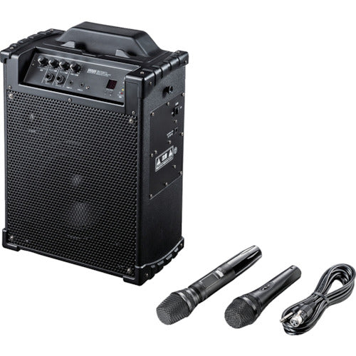 SANWA ワイヤレスマイク付き拡声器スピーカー