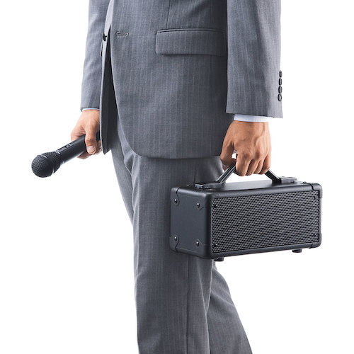 SANWA ワイヤレスマイク付き拡声器スピーカー