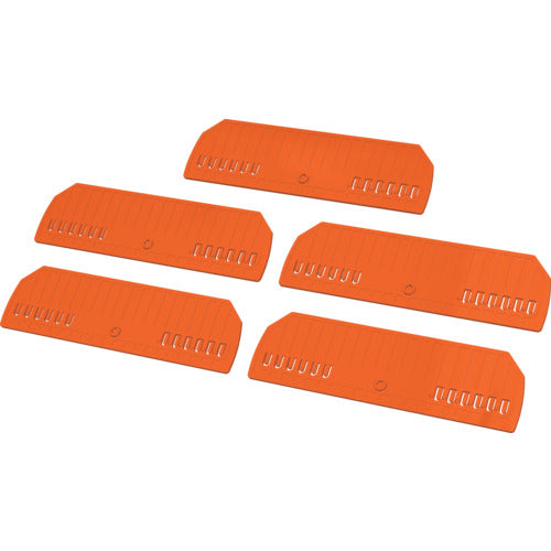 TRUSCO 樹脂台車 カルティオ(新型)用荷物落下防止柵セット(5個入り)