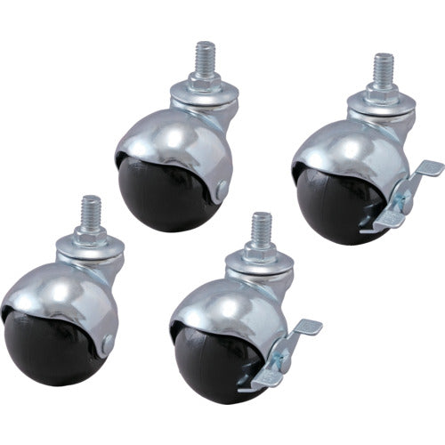 IRIS 537875 メタルラック用ボール型キャスター