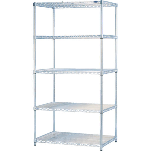 IRIS 104959 メタルラック(ポール径25) 910×610×1790