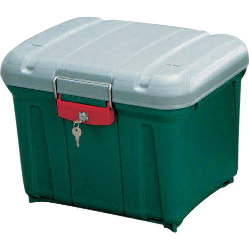 IRIS 298127 密閉RVBOXカギ付き 460 グレー/ダークグリーン