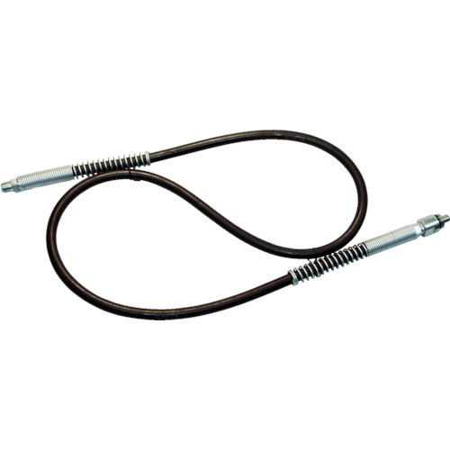 MASADA 油圧ポンプ用ゴムホース 2M PT3/8(ポンプ側・シリンダ側)