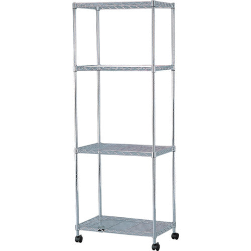 IRIS 100371 スチールラック メタルミニ(キャスター付)550×350×1490