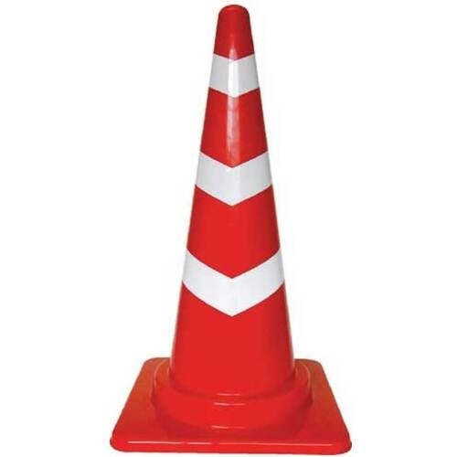 JTX 871073)三角コーン 赤/白 N163J−R/W