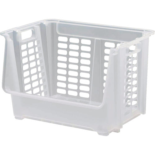 SANKA 積み重ねケース ナチュラ ストックス クリア