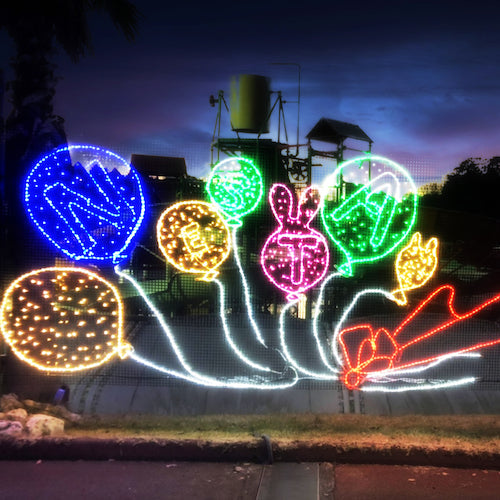 tlight LEDチューブストリング ブルー L5000