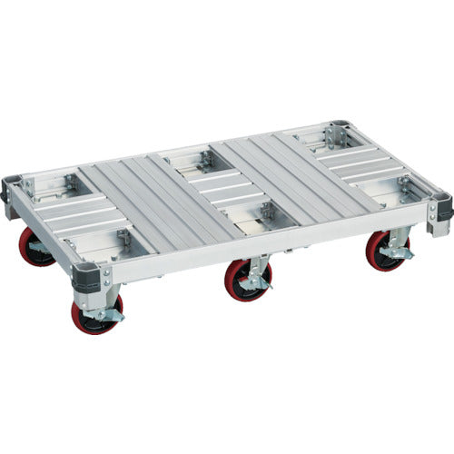 ハセガワ アルミ運搬車 イットン台車6輪