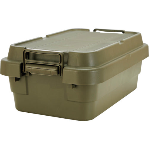 TRUSCO トランクカーゴ フラット天板仕様 浅型 30L ОD色