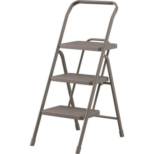 IRIS 299957 折りたたみステップ3段 チャコール 踏台・椅子・ディスプレイラック