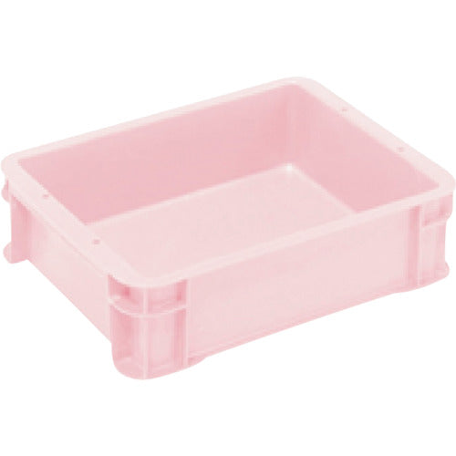 ヒシ S型コンテナ パステルピンク 有効内寸312×237×83mm