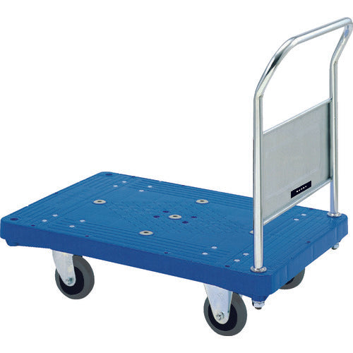 ダンディ プラスチック台車 ダンディPシリーズ タイプPA 固定ハンドル式 ステンレスハンドル仕様 W905×D605