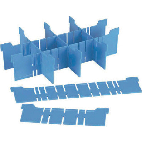 RISU PC型コンテナーPC-37用仕切り(大) 135335 青