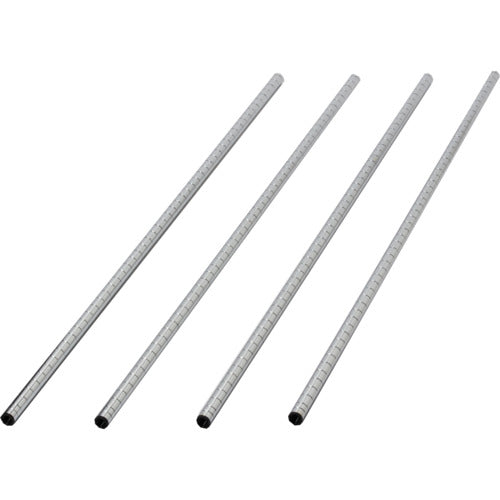 TRUSCO スチール製ワゴン用支柱 ツールワゴン フェニックスワゴン用 H1500用 4本入