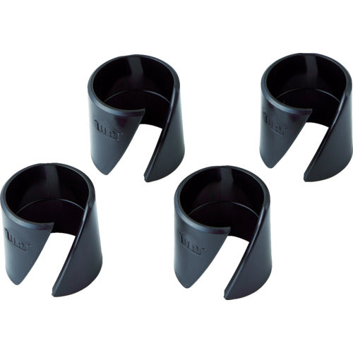 TRUSCO スチール製ワゴン用導電ブッシュ PEW型 フェニックスワゴン用 Φ25.4用 4個入