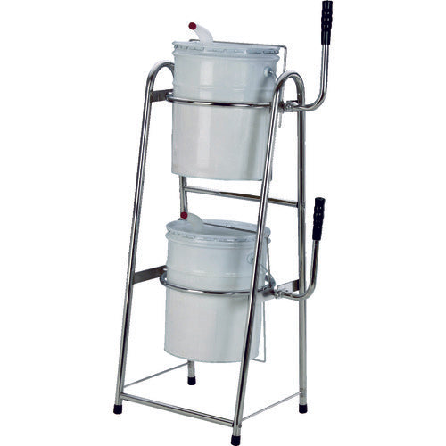 MECHANICS ステンレスペール缶スタンド 二段式