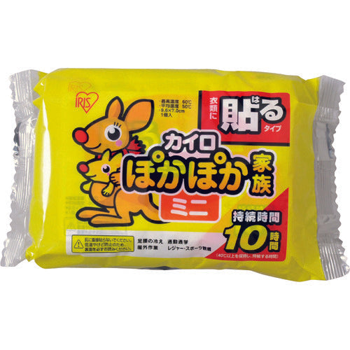 IRIS 264592 ぽかぽか家族 貼るミニ 10P
