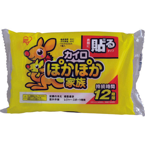IRIS 264590 ぽかぽか家族 貼るレギュラー 10P