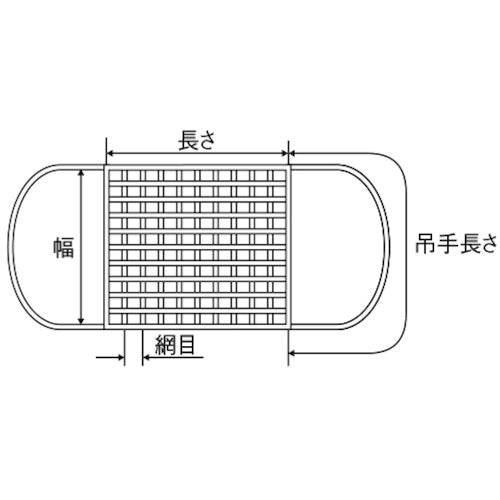 TRUSCO PPロープモッコ (使用荷重500kg)