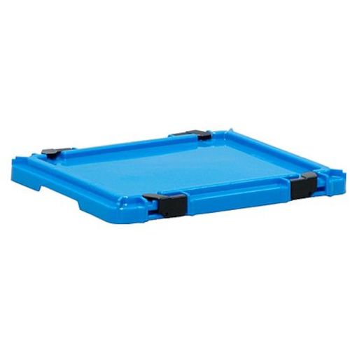 yazaki ポリテナー PT-9用ロック付き蓋 PT-9L SET ブルー