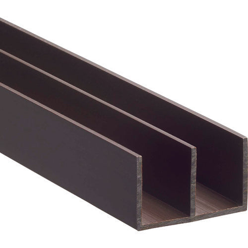 光 簡易内窓用フレーム&レール 上レール ブラウン 18×30.5×2100mm