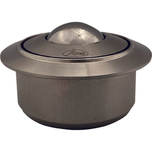 プレインベア ボールキャスター プレインベア ゴミ排出穴付 上向き用 ステンレス製 高耐食 PV120UHS−HD 許容荷重120kg