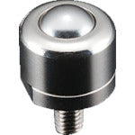 プレインベア ボールキャスター プレインベア 上下兼用 ボルトタイプ スチール製 PV16B 許容荷重45kg