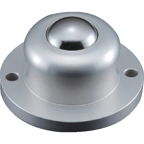 プレインベア ボールキャスター プレインベア ゴミ排出穴付 上向き用 フランジタイプ ステンレス製 PV260FHS 許容荷重400kg