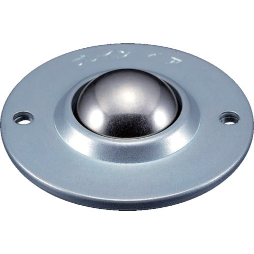 プレインベア ボールキャスター プレインベア ゴミ排出穴付 上向き用 スチール製 PV50UH 許容荷重50kg