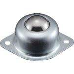 プレインベア ボールキャスター プレインベア 上向き用 スチール製 PV80 許容荷重200kg