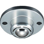 プレインベア ボールキャスター プレインベア ゴミ排出スリット付 下向き用 フランジタイプ ステンレス製 PVS120FS 許容荷重150kg