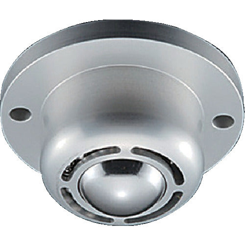 プレインベア ボールキャスター プレインベア ゴミ排出スリット付 下向き用 フランジタイプ スチール製 PVS160FM 許容荷重300kg